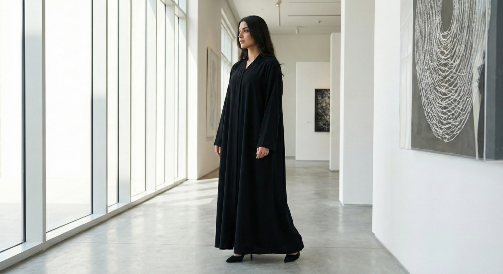 كيف تختارين عباية سوداء فخمة تناسب إطلالتك اليومية؟