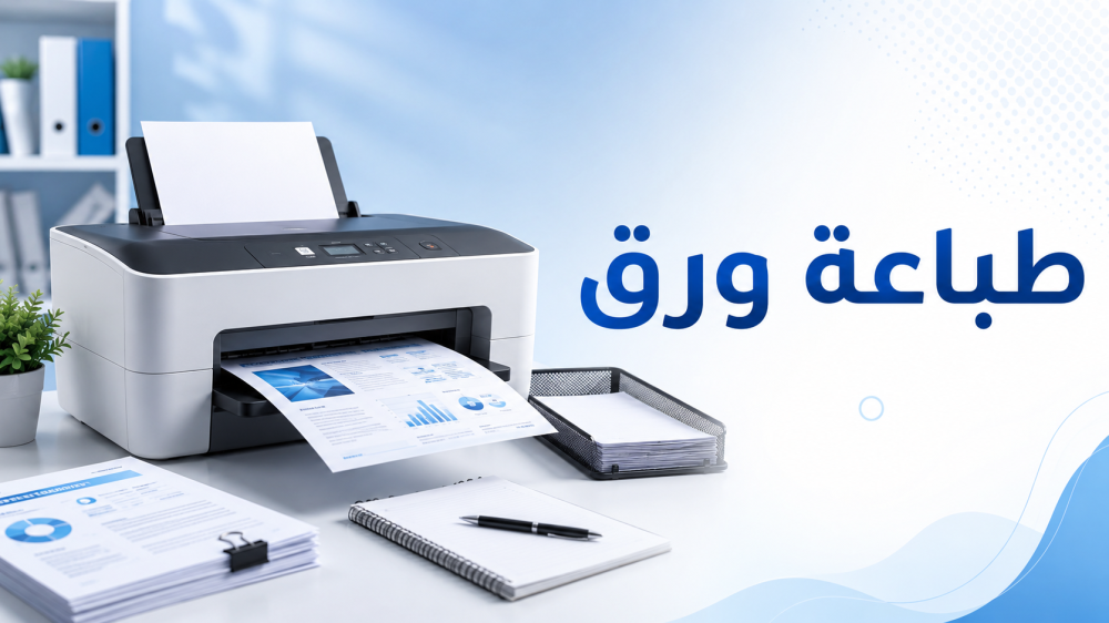 طباعة ورق: دليلك لاختيار متجر طباعة ورق مناسب للدراسة والعمل