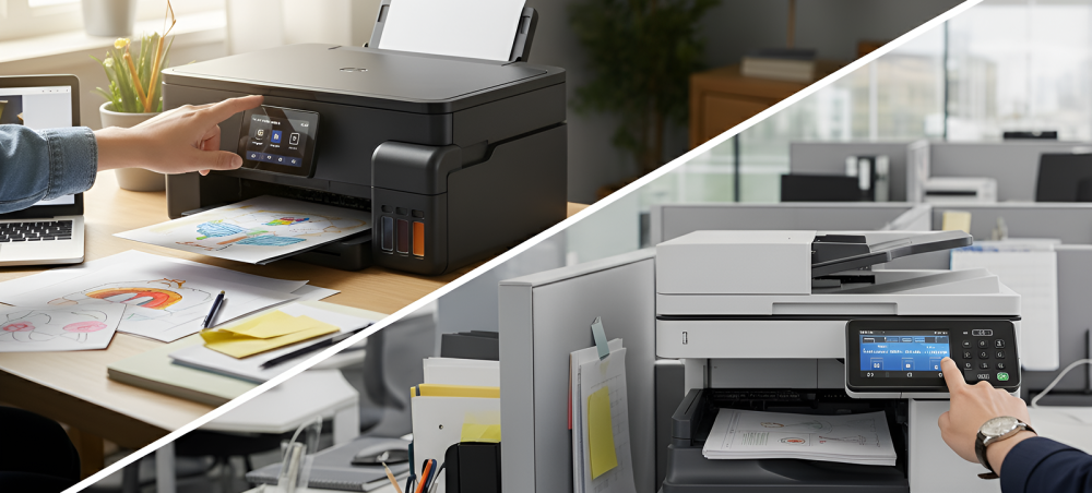 كيف تختار الطابعة المناسبة لمنزلك أو مكتبك دليلك الشامل مع DARSS