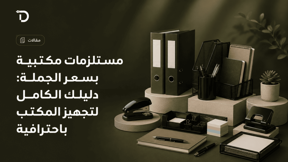 مستلزمات مكتبية بسعر الجملة: دليلك الكامل لتجهيز المكتب باحترافية
