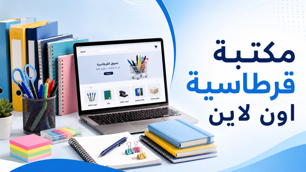 مكتبة قرطاسية اون لاين: دليلك لشراء الأدوات المدرسية والمكتبية بسهولة