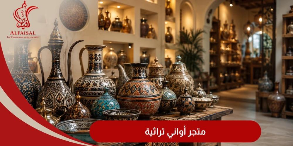 متجر أواني تراثية من اواني ابن شيهون
