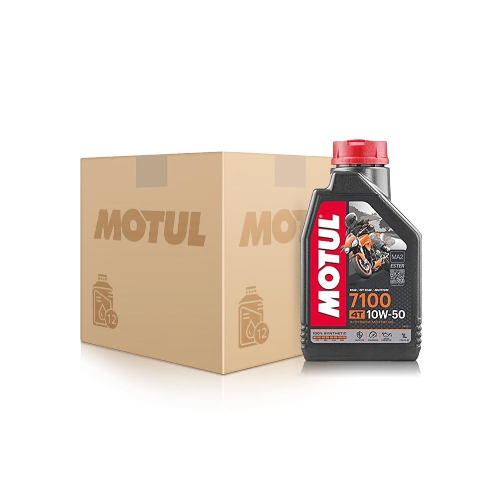 زيت دراجات موتول 7100 10w50 T4 كرتون 12