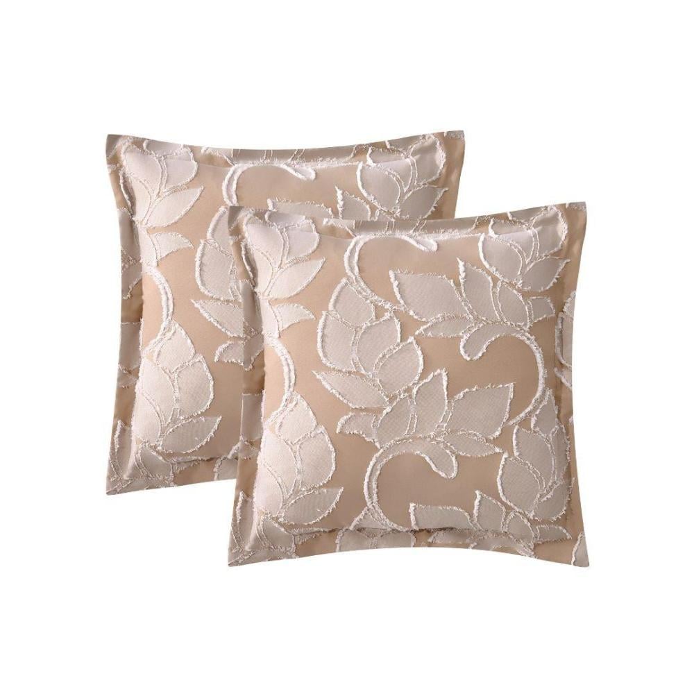 مفرش روزي مايكروفايبر نفر ونص 5 قطع-بيج فاتح مشجر