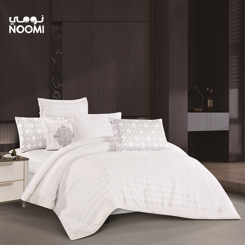 مفرش ليان شتوي مايكروفايبر  نفرونص 5 قطع