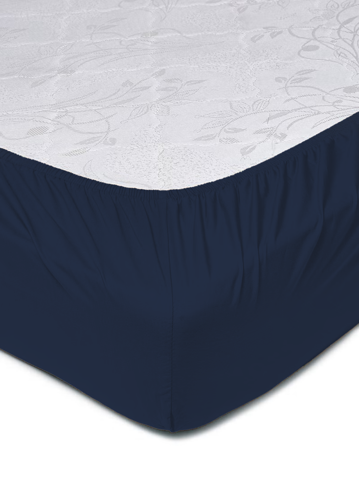 طـقـم شـرشـف 3 قـطـع مـزدوج -كحلي