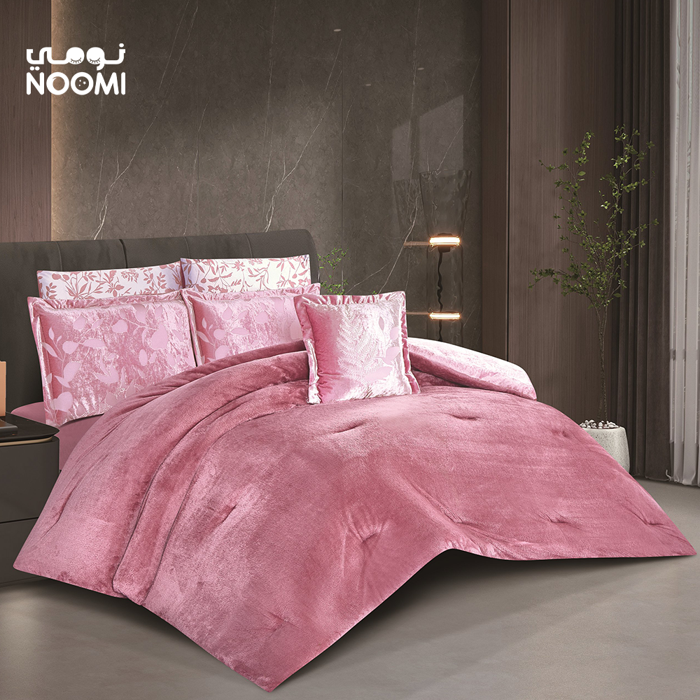 مفرش ميرال شتوي مايكروفايبر  نفرونص 5 قطع