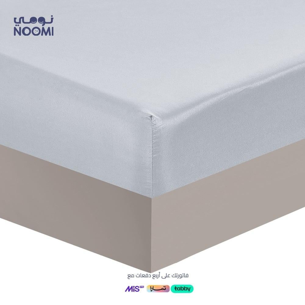 مفرش جومانا مايكروفايبر فندقي  نفرين 8 قطع رصاصي فاتح