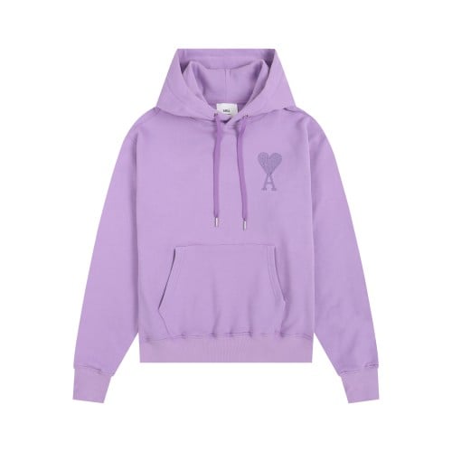 Ami Paris パステルパープルフーディ Ami paris hoodie | Winter Sweater
