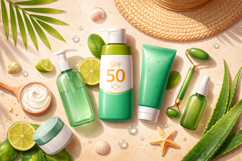 دليل العناية بالبشرة في أجواء السعودية الحارة: روتين عملي يحافظ على نضارتك رغم الحرارة