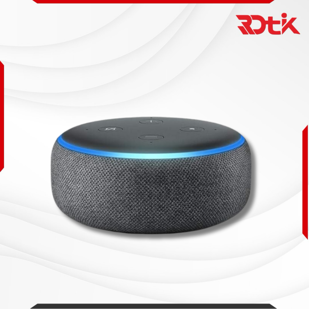 Echo Dot (الجيل الثالث) | سماعة ذكية بالبلوتوث مع أليكسا |