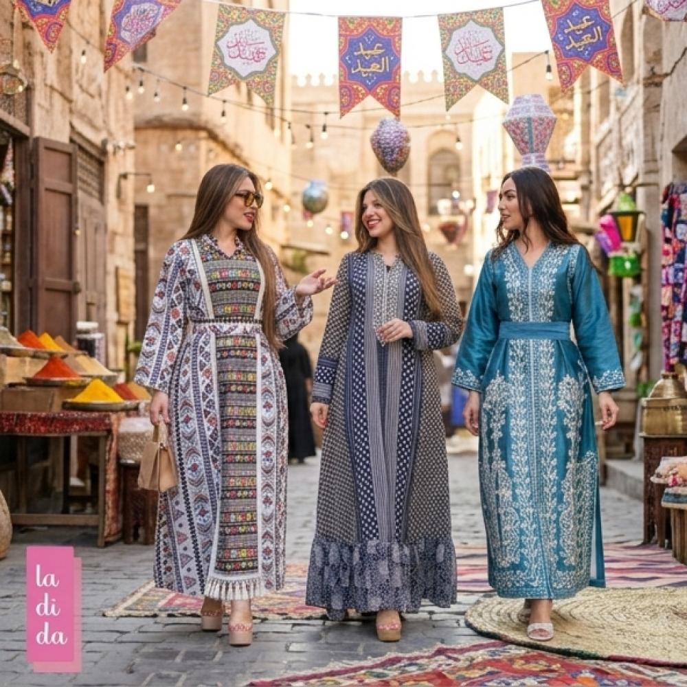 جلابيات العيد 2026 بأجمل التصاميم لإطلالة لا تُنسى من لا دي دا كاجوال