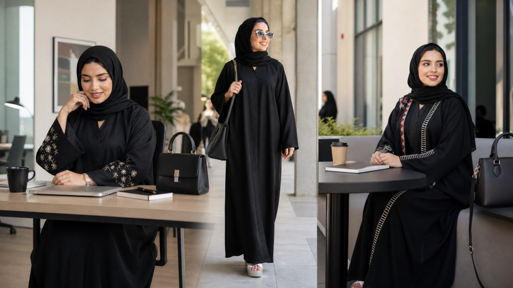 عبايات خروج للدوام والجامعة: نصائح لاختيار التصميم العملي