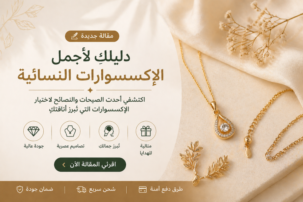الدليل الشامل لعالم الاكسسوارات: كيف تختارين القطع التي تعكس سحركِ الخاص؟