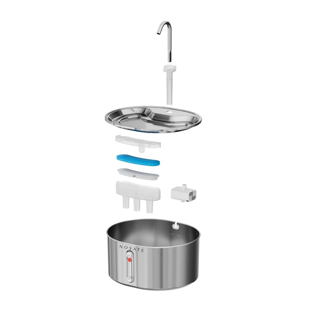 نافورة القطط الذكية