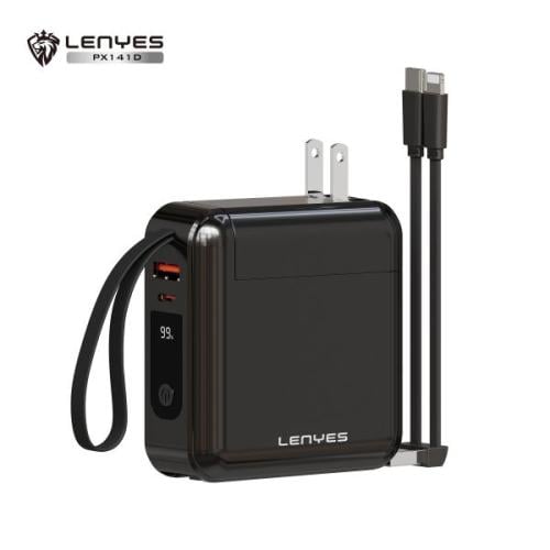 شاحن متنقل LENYES PX141D بسعة 15000mAh - الشاحن ال...