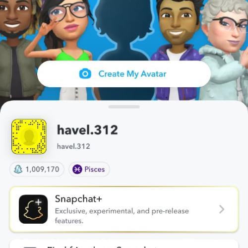 حساب سناب مليون نقطة