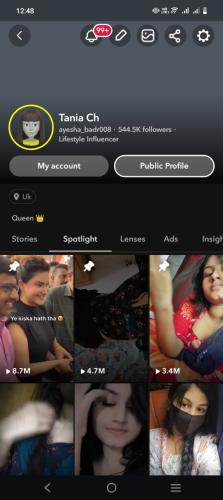 حساب سناب 544k متابع ( اجانب )
