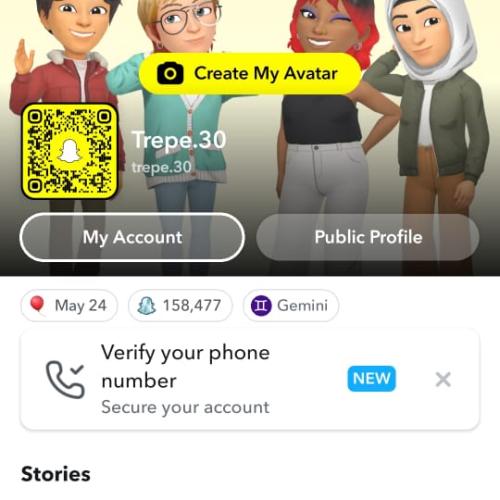 حساب سناب شات 150 الف نقطة ( سكور )