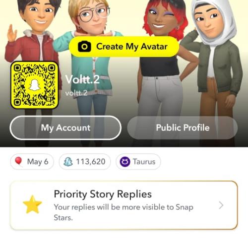 حساب سناب شات 100 الف نقطة ( سكور )