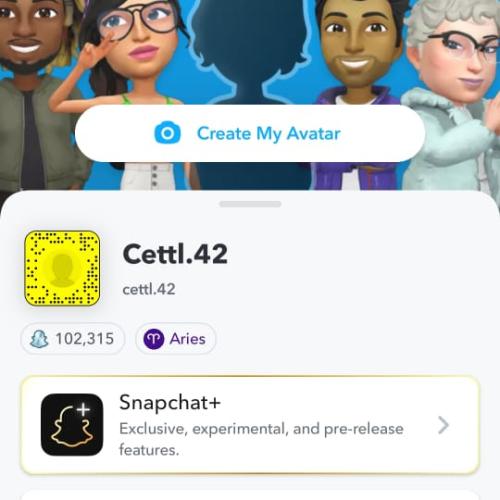 حساب سناب شات 100 الف نقطة ( سكور )
