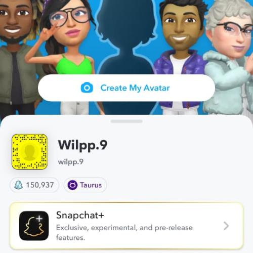 حساب سناب شات 150 الف نقطة ( سكور )