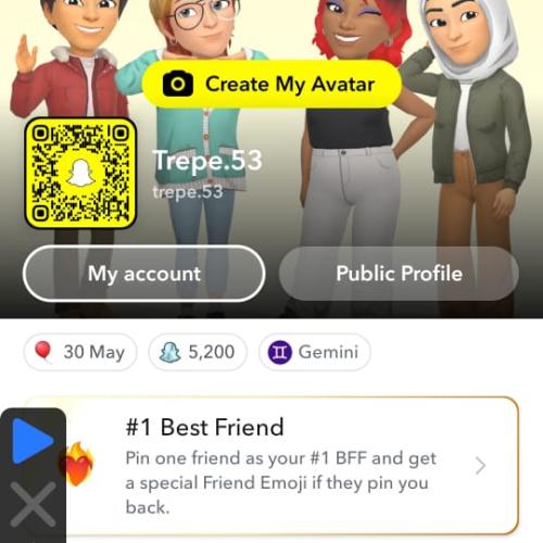 حساب سناب شات 5 الاف نقطة ( سكور )