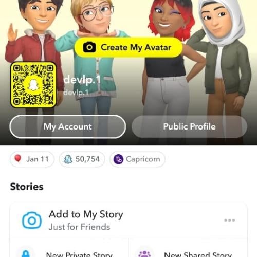 حساب سناب شات 50 الف نقطة ( سكور )