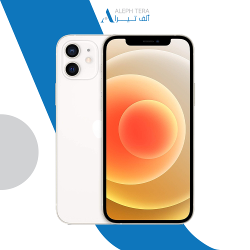 ابل ايفون 12 - 128 GB - أبيض