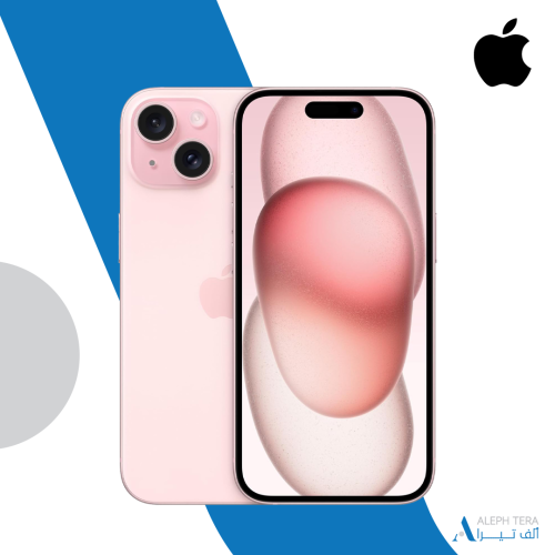 ابل ايفون 15 بلس - 256 GB - وردي