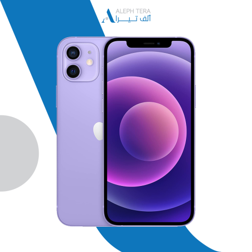 ابل ايفون 12 - 128 GB - موف