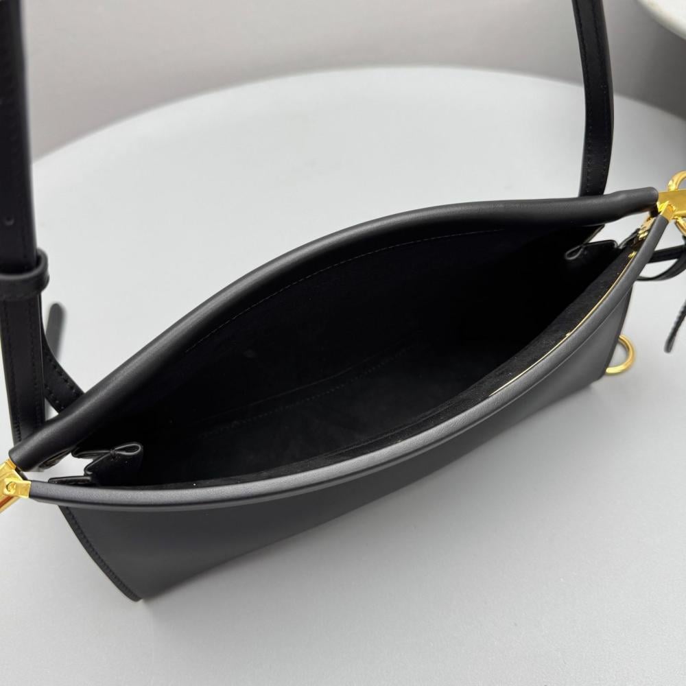 حقيبة كتف جلدية 25 سم لي كليك إيست من الايا