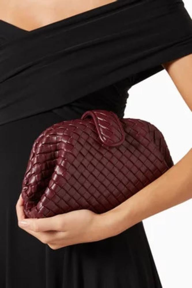 كلاتش لورين 1980 ميني جلد مجدول من بوتيغا فينيتا