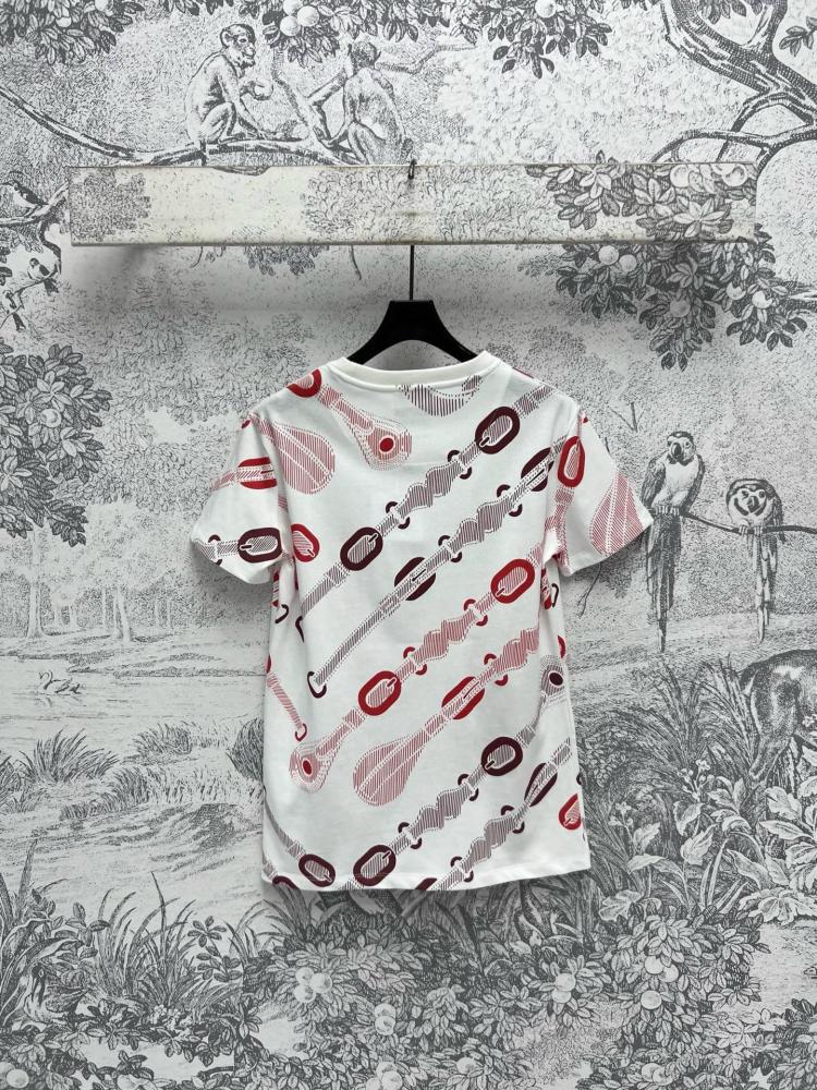 تيشيرت هيرمس المطبوع