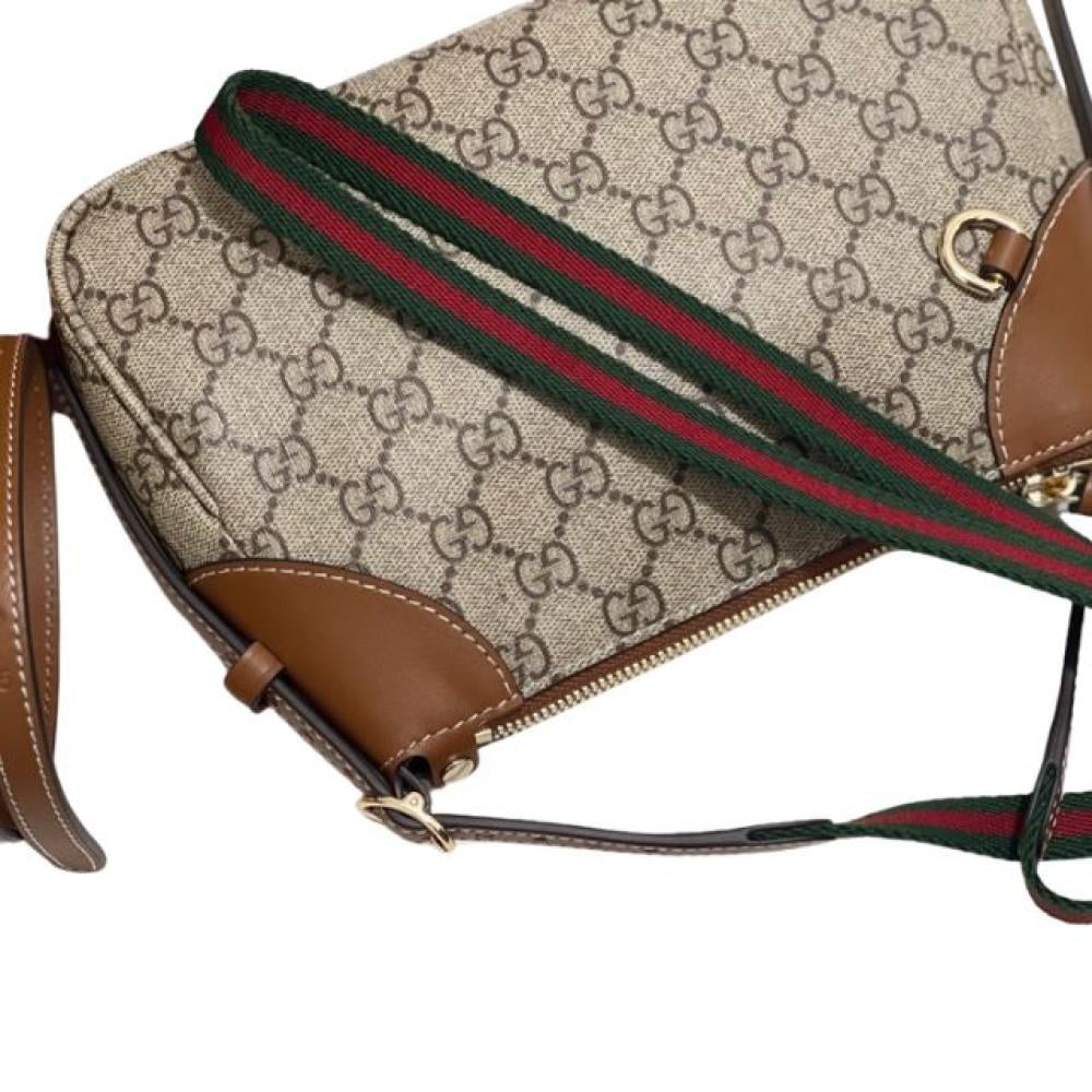 حقيبة كتف ميني من قوتشي - بيج وابنوس