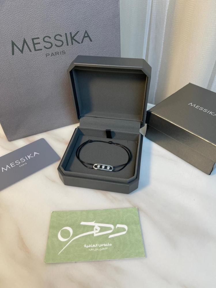 سوار ميسيكا كيرس سادة بثلاث كريستالات