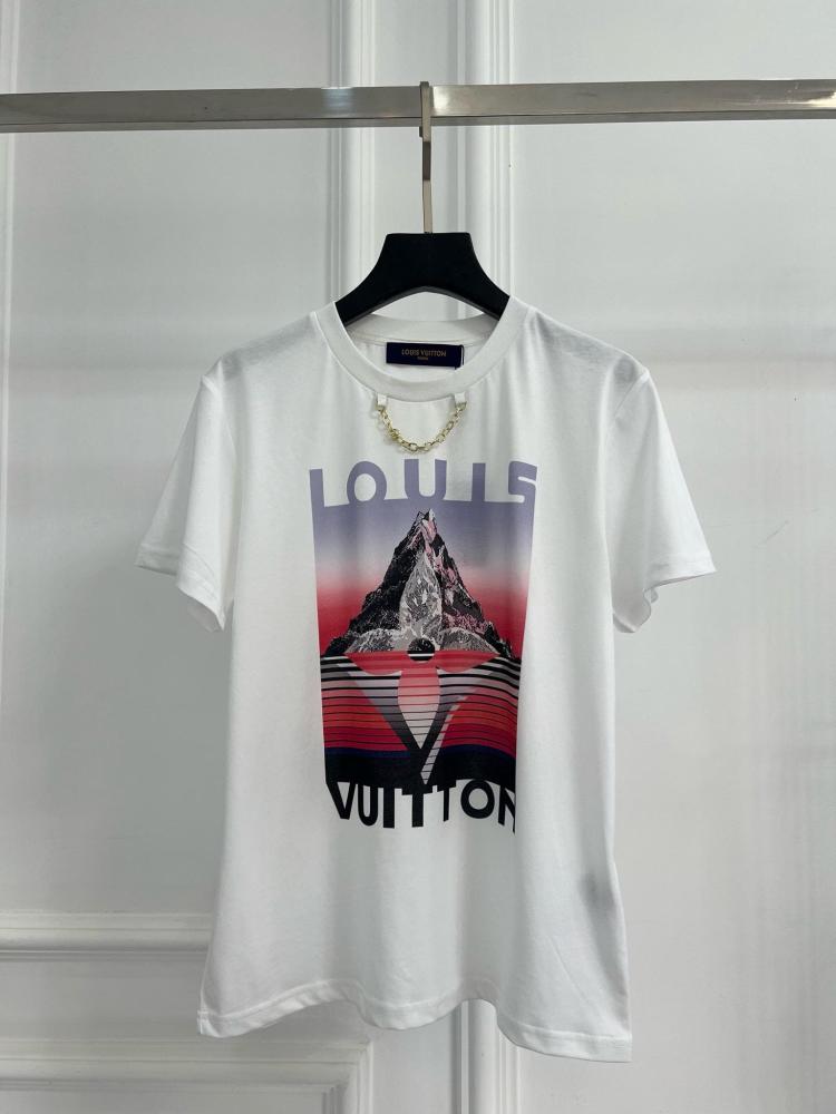 تيشيرت مونوجرام فلاور ماونتن من لويس فويتون