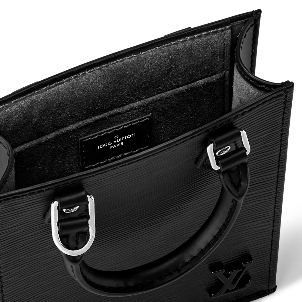 حقيبة Petit Sac Plat من لويس فيتون - أسود