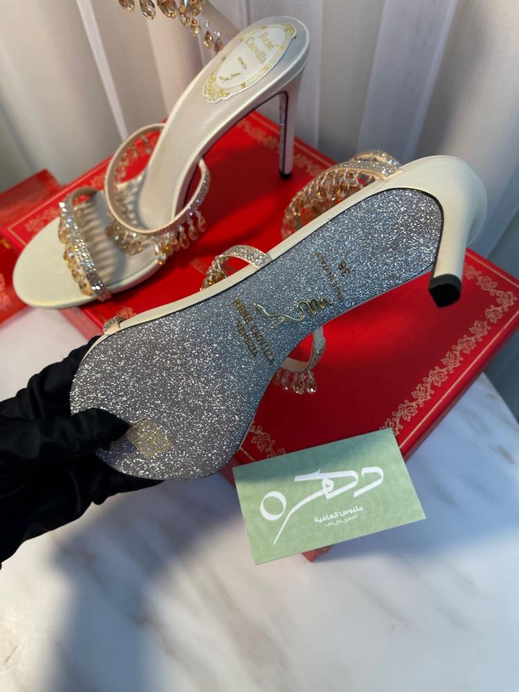 صندل ثريا مرصع بكريستالات 10.5سم من رينيه كاوفيلا