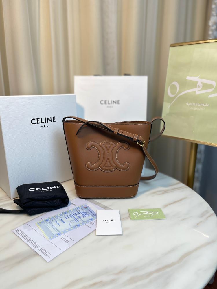 شنطة سلين Bucket جلد 30