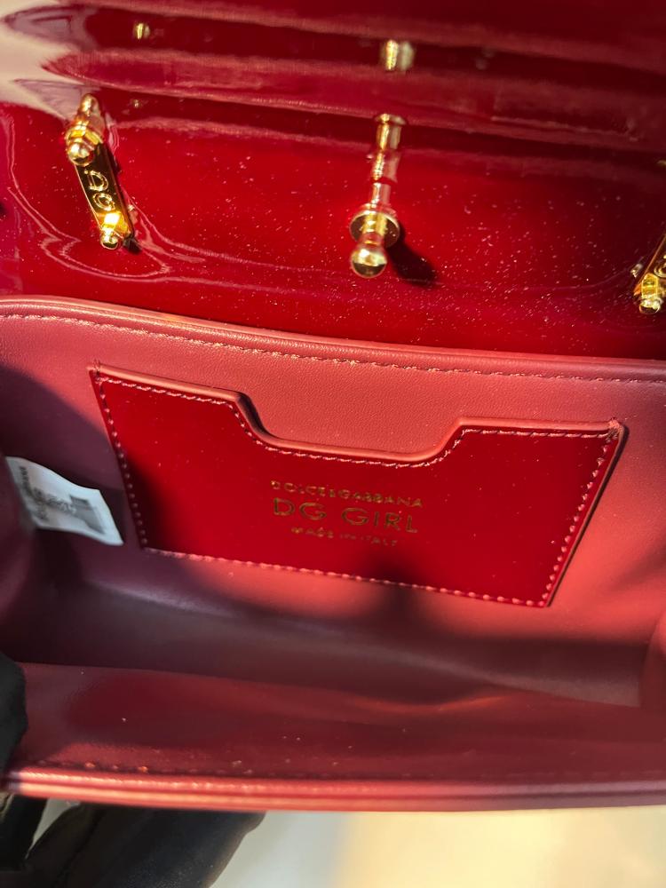 شنطة عملية DG غيرلز جلد صغيرة