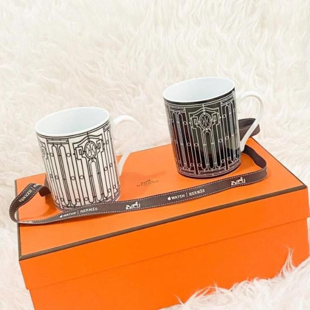طقم أكواب اتش ديكو من هيرميس 2 قطعة