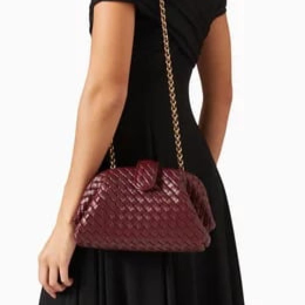 كلاتش لورين 1980 ميني جلد مجدول من بوتيغا فينيتا