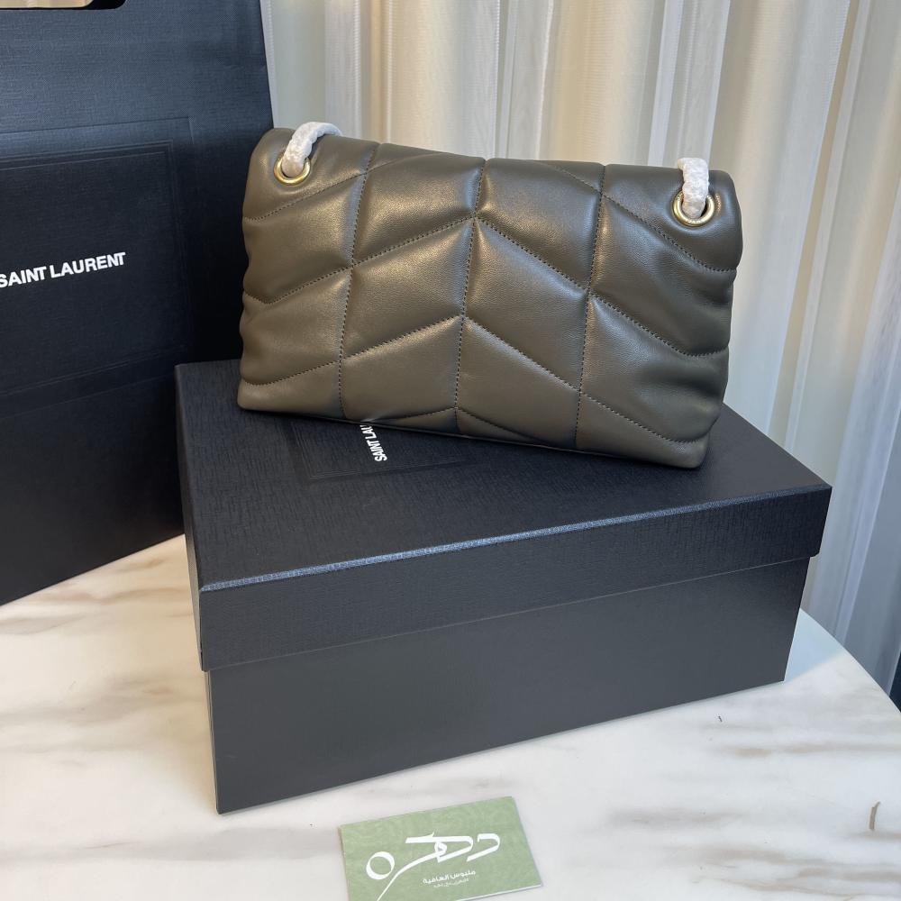 حقيبة بتصميم مبطن منفوخ من سان لوران