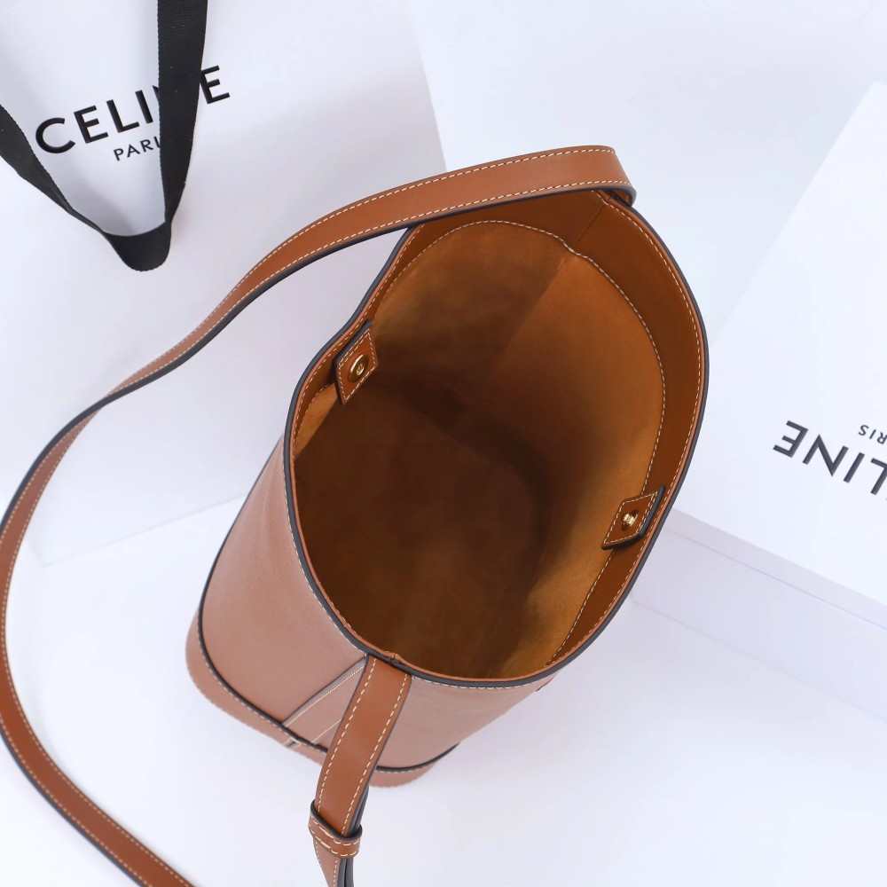 شنطة سلين Bucket جلد 30