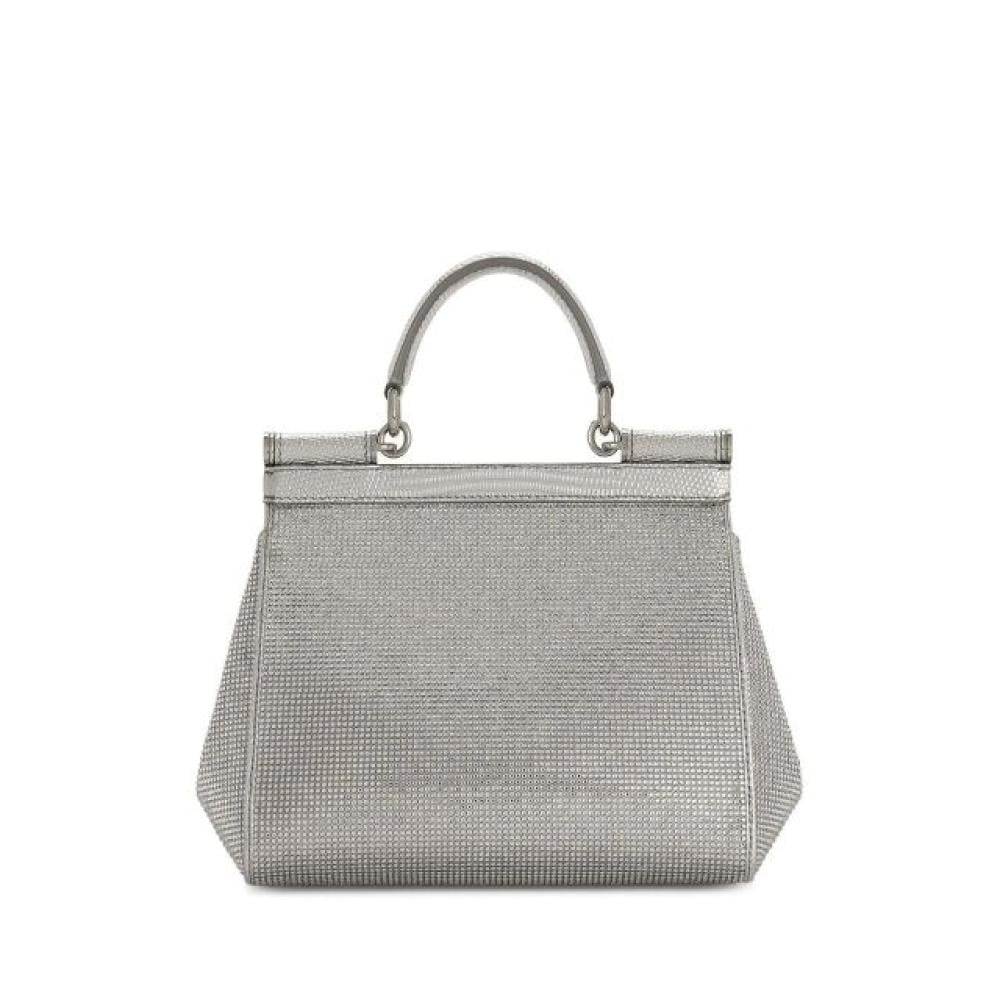 شنطة سيسيلي كيم دولتشي أند غابانا ساتان بمقبض علوي