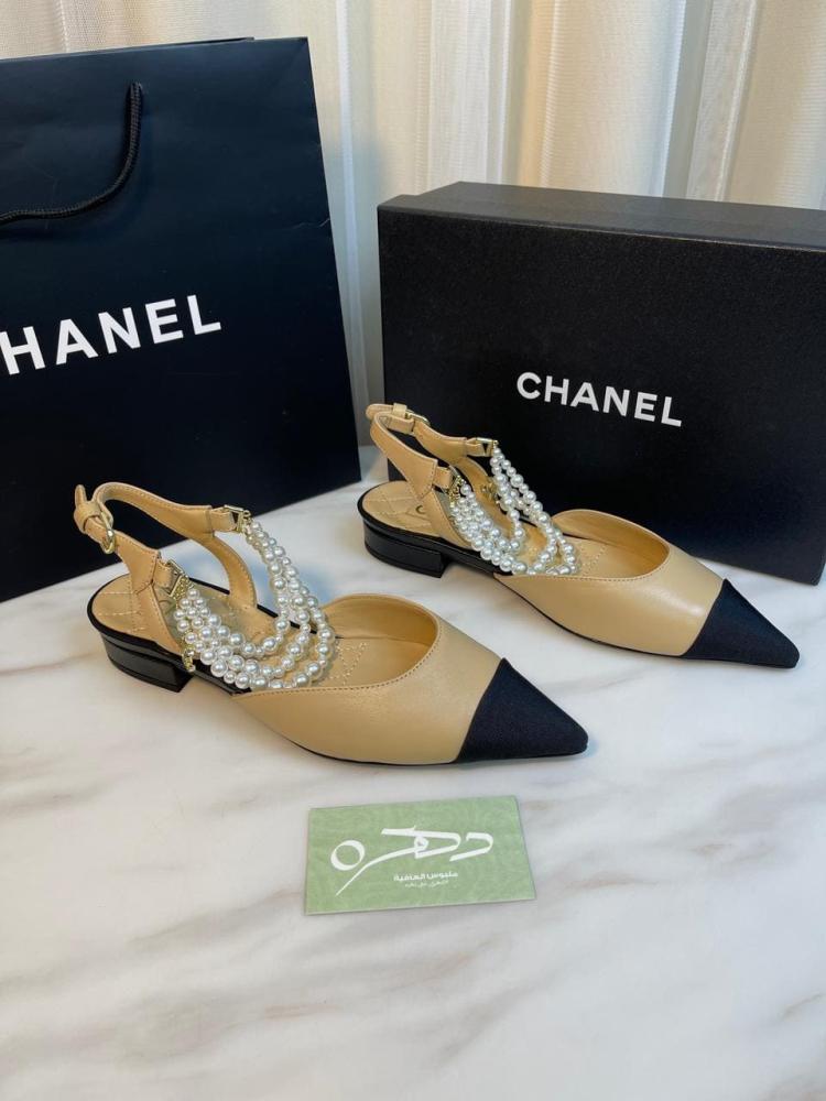 حذاء شانيل سليب باك