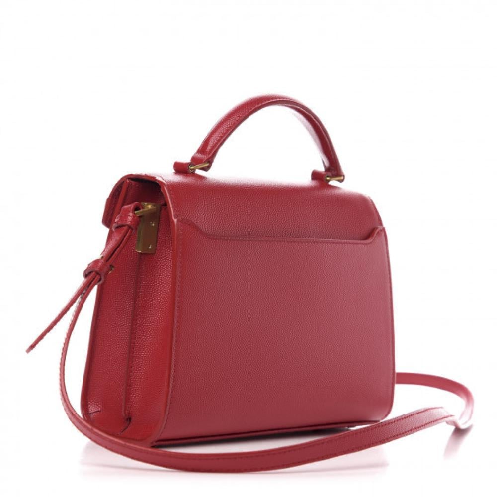 حقيبة كاساندرا كلاسيك من سان لوران بمقبض علوي