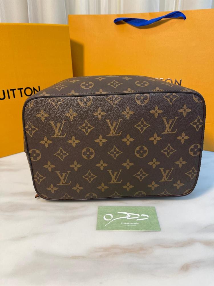 شنطة لويس فيتون نيونوي إم إم حروف - بني