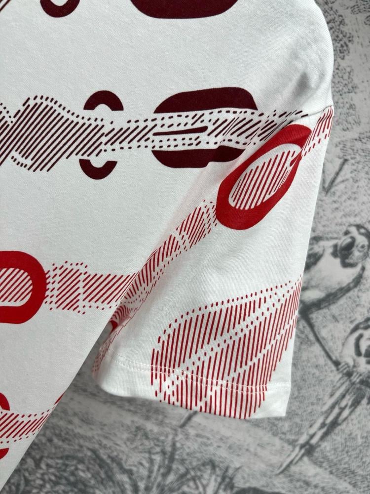 تيشيرت هيرمس المطبوع